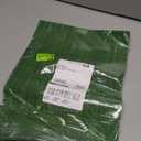 Woven Placemats Set of 4 Vinyl Heat-Resistant Table Mats Washable Kitchen Placemats for Dining Room (Grass Green)