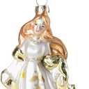 Christmas Ornaments, Angel Glass Hanging Ornaments for Xmas Christmas Tree, Indoor,Holiday, Party Gift Decorations