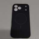 Miracase Magnetic for iPhone 17 Pro Max Case, Compatible with MagSafe, Integrated Silicone Camera Control Cover, 3.0mm Thicken Shockproof Drop Protection Phone Case for 17 ProMax, Black