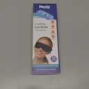 Contoured Cooling Gel Eye Mask: Snug-Fit Cold Compress for Puffy Eyes, Migraine & Sinus Pressure