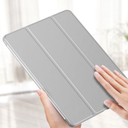 iPad 10" Soft Silicone Case - Silver  