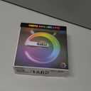 2025 New Mini LED Table Lamp, Wireless Charging Atmosphere Lamp, Bluetooth Speaker, Dimmable Night Light, Bedside Lamp, Alarm Clock for Christmas Gifts (Black)