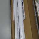 Cordless Room Darkening Mini Blinds for Indoor Windows - 18" W x 36" L - Alabaster, Over 1,400 Custom Sizes Starting at 9.97, 1" Vinyl Slats, Horizontal Window Blinds by Lumino