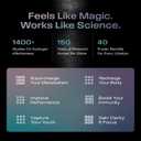 Echo Flask Hydrogen Water Bottle - Active Hydration Solution with Water Intake Tracking & LCD Touch Screen - Compact & Convenient - Transparent Hydrogen Flask - 12 oz