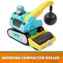 Rubble & Crew, Motors Wrecking Ball Toy Truck with Action Figure and Movable Construction Toys, Kids Toys for Ages 3 and Up