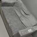 Ulax furniture Kids Fold Out Couch 2-in-1 Children Convertible Sofa to Lounger with Soft Plush Fabric