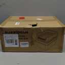 Stainless Steel Litter Box with Lid, Sifting Litter Box for Pine Pellets, 17.313.410.5 Enclosed Metal Litter Boxes for Small Cats & Kittens, High Sided Anti-Leakage, Easy Cleaning, Less Tracking