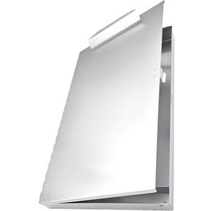 11x17 Clipboard Aluminum Storage Box Featuring a High Capacity Clip