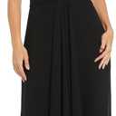 R&M Richards Womens Radiance Flow Jumpsuit (18, Black)