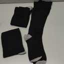 Doctor's Select 3 Pairs Plus Size Compression Socks Wide Calf - Bamboo Viscose Knee High Socks | Circulation Support (4X-Large)