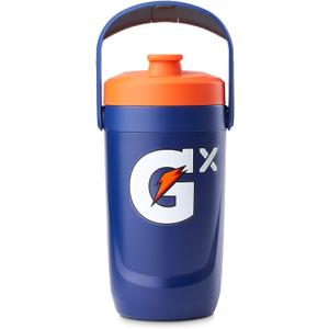 Gatorade Gx Performance Jug, 64oz, Leakproof, Non Slip Grip, Great for Athletes, Navy
