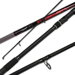 Fiblink Surf Fishing Rod 3 Piece Portable Travel Spinning Rod Saltwater Surf Rod (12')
