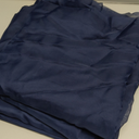 Size 41Inch x 71Inch.  Sheer Navy Blue Organza Fabric - Lightweight Decorative Material For DIY Crafts, Wedding Decor, Draping, and Gift Wrapping