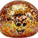 Rite Lite Squish Matzah Ball Squeeze Passover Gift with Glitter Pesach Seder Fun & Educational Haggadah Playful Learning Jewish Holiday Party Goodie Bag Favors Hours of Fun!