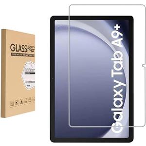 Screen Protector for Samsung Galaxy Tab A9 plus 11 inch Tempered Glass9H Hardness Anti Scratch Bubble Free Case Friendly Easy Installation (1 Pack)