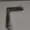 4 Pack - L 8" x H 6" x W1.5, 5mm Thick Black L Shelf Bracket, Iron Shelf Brackets, Metal Shelf Brackets, Floating Shelf, Shelf Supports with Screws