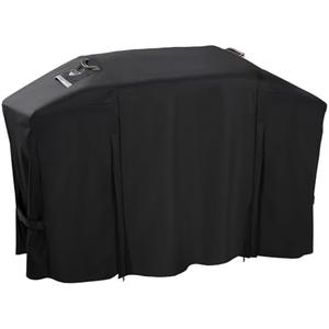 Griddle Cover for Blackstone 28in ProSeries Grill,Rip-Proof Upgraded Heavy Duty Material 60in Culinary Griddle Cover,Waterproof UV & Fade Resistant Flat Top Gas Grill Cover with Strap and Two Zippers