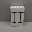 2 Pack Cordless Table Lamps Rechargeable, 5000mAh Portable LED Table Light, 3 Color Stepless Dimming Battery Powered Table Lamp, for Patio/Restaurant/Home/Outdoor.(Brushed Gold)