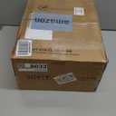 Furologee Nightstands Set of 2 Charging Station, End Tables with LED Lights, Nightstands with 2 Fabric Drawers and Shelves, Bedside Tables for Living Room/Bedroom,Rustic Brown