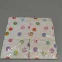 36 pcs. Paper party bags, polka-dot gift bags, treat bags with stickers, favor bags for birthdays, weddings, baby showers, and Mother’s Day gifts
