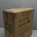 2 Pack Automatic Cat Feeder and Water Dispenser in Set Pet Food Bowl for Small Medium Dog Pets Puppy Kitten Big Capacity 1 Gallon x 2 (Cream)