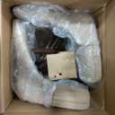 Dining Chairs Set of 4, Upholstered Dining Room Chair with Wood Legs, High-Back Padded Kitchen Chairs for Dining Room/Restaurant/Cafe, Camel