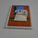 Horse Race Board Game Finish Line Racing Game with 11 Luxurious Metal Horses with 4 Dice and 2 Boxes of Cards Solid Wood Horse Racing Game Board Color Box Packaging (Small, Yellow Peach Color)