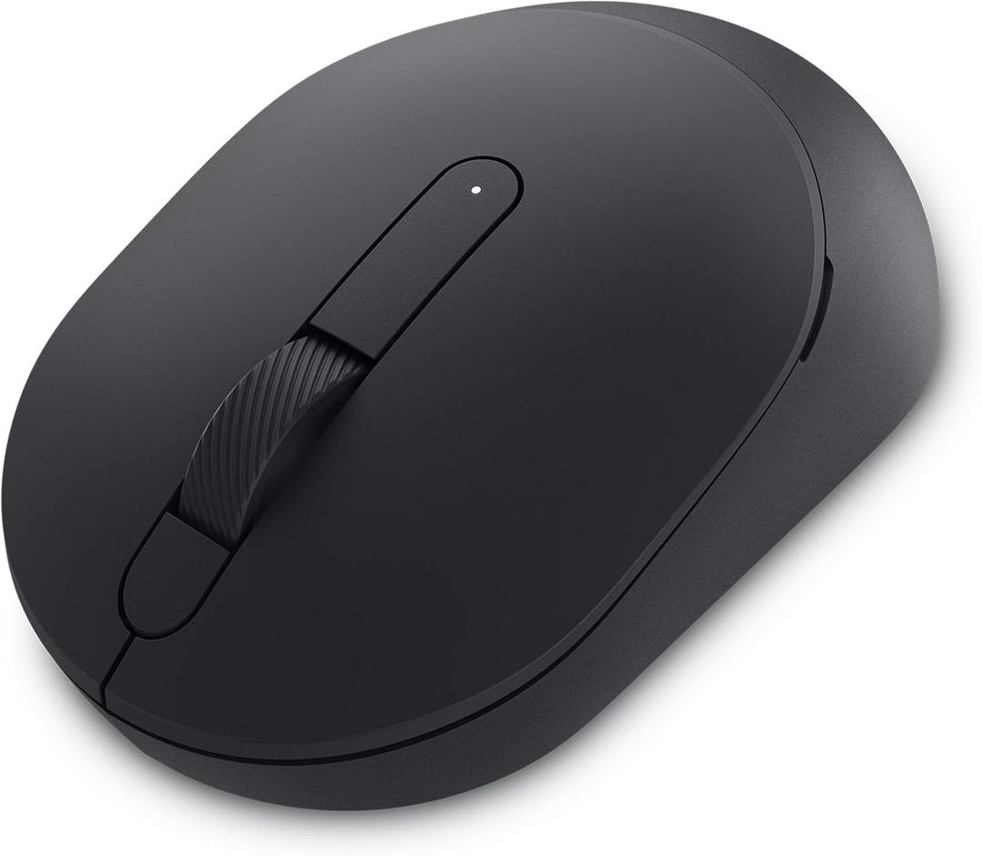 Dell MS5120W Mobile Pro Wireless Mouse – Wireless 2.4GHz, Bluetooth 5.0, Microsoft Swift Pair/Dell Pair (Windows 10 & 11 only), Optical LED Sensor  Black