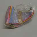 Boao 48 Pieces 36 Feet 4.9x6.7 Inch Colorful Pennant Flags Banner Imitated Burlap Bunting Banner Triangle Flag Garland for Classroom Birthday Carnival Wedding Party and Festival Decor(Pastel Color)