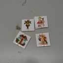 Christmas Transfers for Crafts, Rub On Stickers, Vintage Christmas Decals, Rub On Transfer for Wood Ornaments, Crafting Glass Ball, Furniture Canvas, Fabric Project (Santa80)