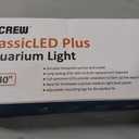 NICREW ClassicLED Plus LED Aquarium Light with Timer, Planted Fish Tank Light 18 Watts for 24-30 Inch, Daylight and Moonlight Cycle