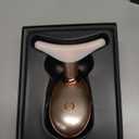 ELISHINE 7 Color Face and Neck Massager Light Therapy, Red Light Based Facial Massager for Skin Care, Firming, Smoothing (Rose Golden)