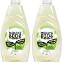 Molly's Suds Liquid Dish Soap | Clean, Simple Ingredients | Extra Scrubbing Power | Citrus Scent, 24 oz - 2 Pack