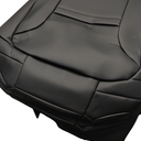 Car Seat Covers, Leather Seat Covers, Front Seat Covers 2PCS,Waterproof Car Seat Protector, Auto Driver Seat Covers Accessories Fit for Most SUV Trucks(Black, Front Pair)