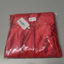 Newrara Unisex Shiny Kindergarten Graduation Gown Cap with Tassel (Red)