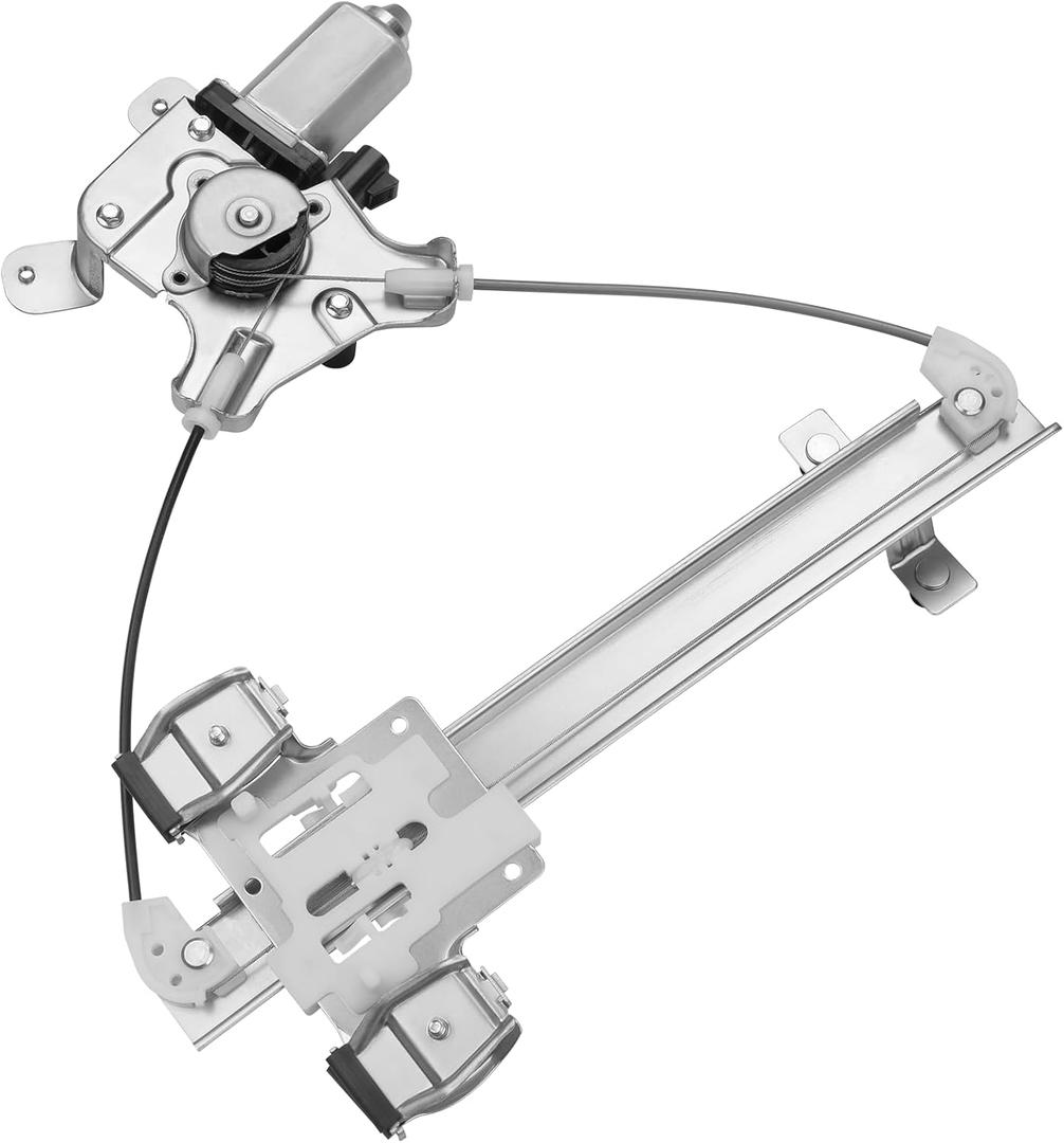 Obaee 741-391 Rear Right Passenger Side Power Window Regulator with Motor Compatible with Cadillac Escalade 2007-2014/ Chevrolet Tahoe 2007-2014/ GMC Yukon 2007-2014, Replace OE 15841700, 15883002