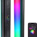 NEEWER RGB Light Wand with APP Control, Magnetic Handheld Photography Video Light Stick,2500K~8500K Dimmable CRI95+ Full Color LED Tube Bar with 2550mAh Battery, 17 Light Scenes for Vlog, TL21C