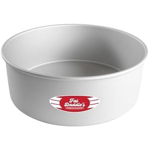 Fat Daddio's Round Cake Pan, 11 x 4 Inch, Silver