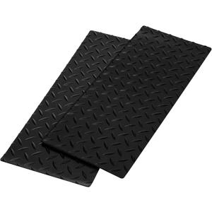 CARMTEK Camper Leveler Grip Mats - RV Levelers Pads - Rubber Grip Mat Set - 2 Pack