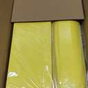 ROBLOCK 22" Parking Stopper for Home Garage & Outside, Heavy Duty Garage Stoppers for Protecting Your Vehicle, Parking Aids for New Drivers, Wheel Stops for Cars, Vans, Trailer, 2 Packs, Yellow (3.1"H Updated 2Pcs)