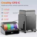 Official Creality CFS-C, Multicolor Printing Upgraded Filament System Easy Installation External Cutter and Buffer One-Stop Retrofit for K1 SE, K1, K1C, K1 Max 3D Printers