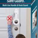 Jokari Child Safety Guard Multi-Use Lock for Sink, Shower, and Door Knobs Prevents Hot Water Burns and Unsupervised Access Easy Install Childproof Protection for Home Safety
