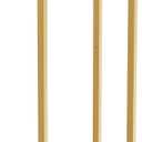 Easy Paws C Table Side End Table, Small Round Couch Sofa Tray Snack Table for Living Room, Bedroom,Accent Coffee Table,TV Tray Table for Small Space, Nightstand with Metal Frame(Gold) (Single)