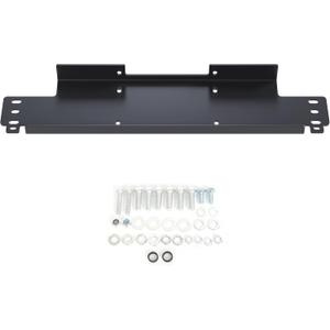 ECOTRIC Winch Mounting Plate Compatible with 1987-2006 Jeep Wrangler YJ TJ LJ On Your Bumper-12000 lb Capacity