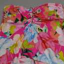La Blanca Women's Bandeau Tankini Swimsuit Top (10, Bright Pink//Expressive Garden)