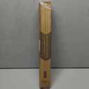 AceMining Sliding Door Security Bar,Heavy Duty Sliding Patio Door Lock Bar, 20-50inch Adjustable Multi-use Window Security Bars, Sliding Door Stopper,White,1Pack