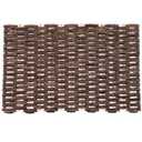 Durable Corporation Dura-Rug Outdoor Entrance Mat, Recycled Fabric Tire-Link Doormat, Heavy Duty Dirt Trapping Door Mat, Black, 20" x 30"