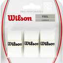 WILSON Sporting Goods Perforated Pro Overgrip (12-Pack), White (WRZ4006WH)