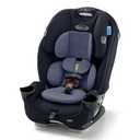 Graco Slimfit 3-in-1 Convertible Car Seat, Ultra-Space-Saving Design, Silas, Suitable for Rear and Forward-Facing, Highback Booster Seat with 10-Position Headrest, Expires 2035