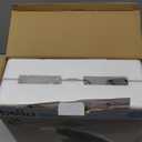 bella Flip-n-Store Waffle Maker with EverGood Ceramic Nonstick Coating, Fits-anywhere Kitchenware, Power Indicator Light, Cool Touch Handle & Cord Wrap, 7 Wide & 1" Deep Plates, 1000 Watt, Oatmilk